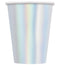 IRIDESCENT FOIL 8 X 355ML (12OZ) PAPER CUPS SKU: 53936